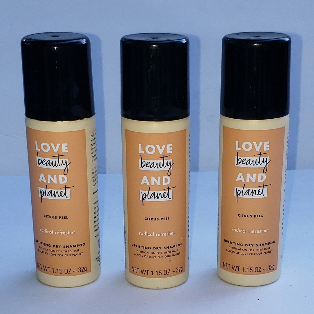 NEW Love Beauty And Planet Citrus Peel Dry Shampoo